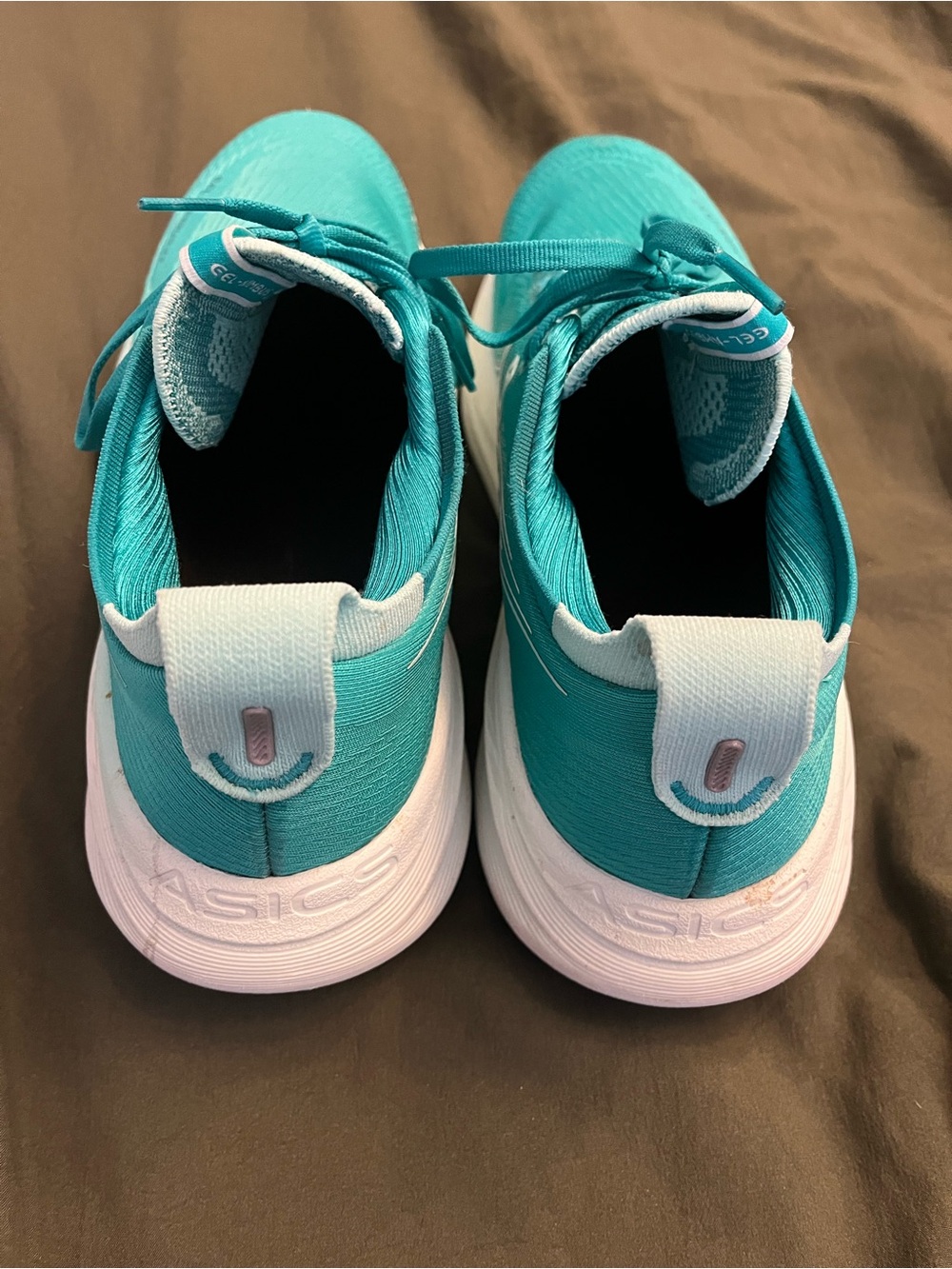 Asics GEL-NIMBUS 27 Wave
Teal/Illuminate Mint Sz 9 - Picture 3 of 15